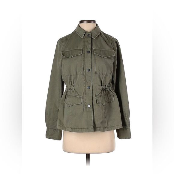 a.n.a A New Approach Utility Jacket Green M - Picture 1 of 6